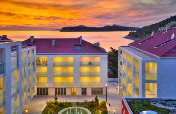 Beachfront Luxury Complex 2Bd Sunset Apartment 두브로브니크 외부 사진